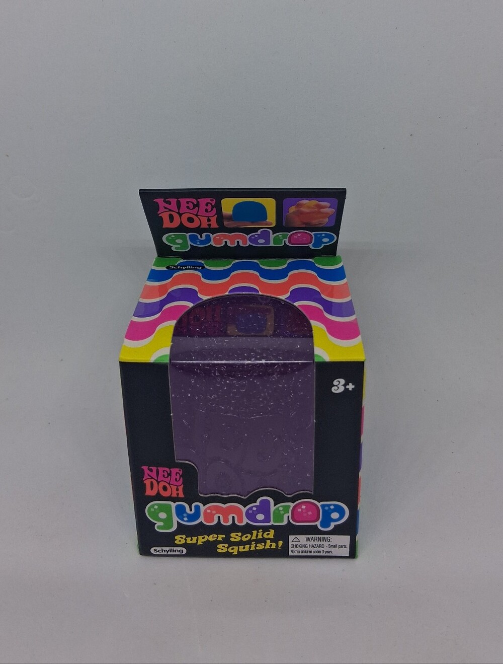 Needoh Gumbrop Super Solid Squish - Purple